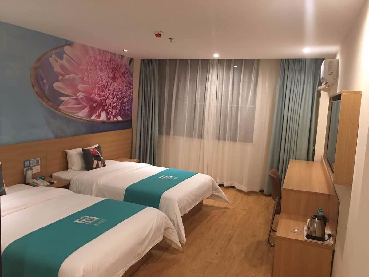 Pai Hotel Jinan Railway Staion North Plaza Dikou Road Buitenkant foto