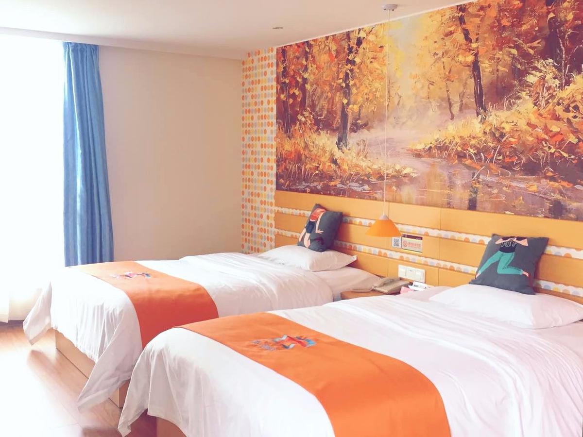 Pai Hotel Jinan Railway Staion North Plaza Dikou Road Buitenkant foto
